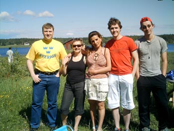 Alexander, Inna, Nazik, Evgenii och Georgii